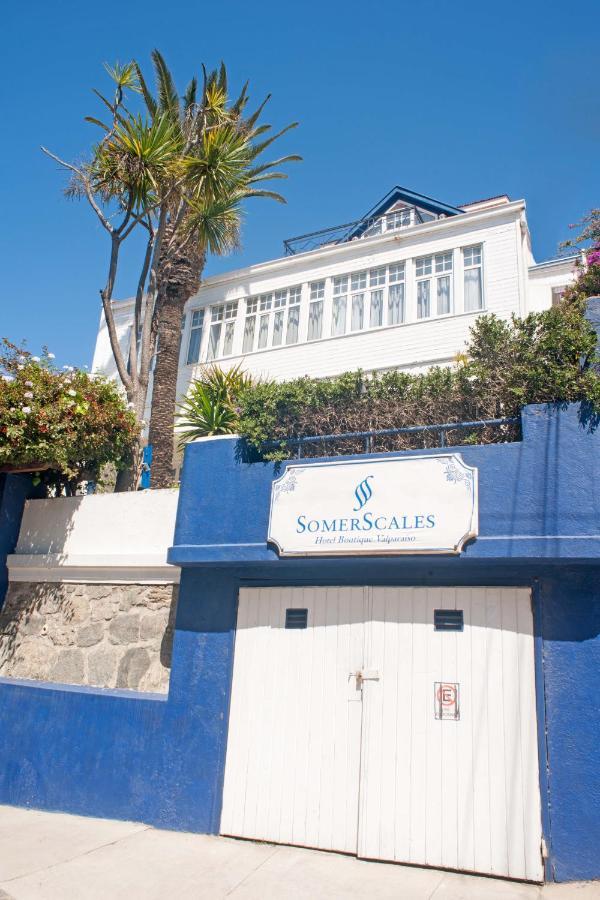 Hotel Casa Somerscales 瓦尔帕莱索 外观 照片